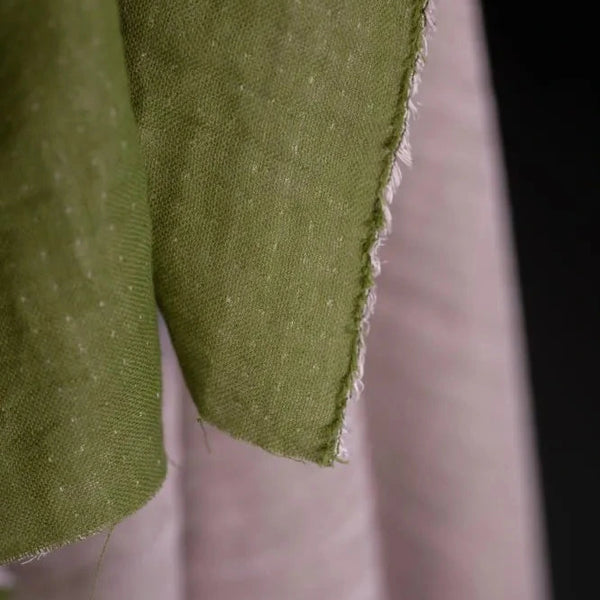 Linen Cotton Double Gauze / Melica Rose
