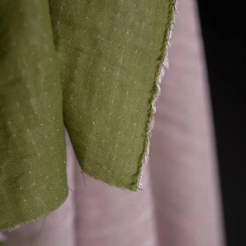 Linen Cotton Double Gauze / Melica Rose