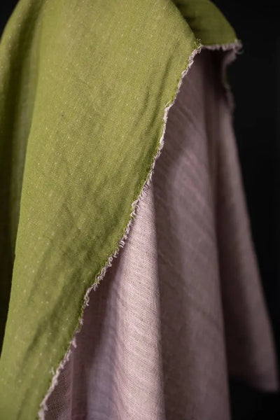 Linen Cotton Double Gauze / Melica Rose