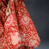 Indian Cotton / Hand Block Print / Petals