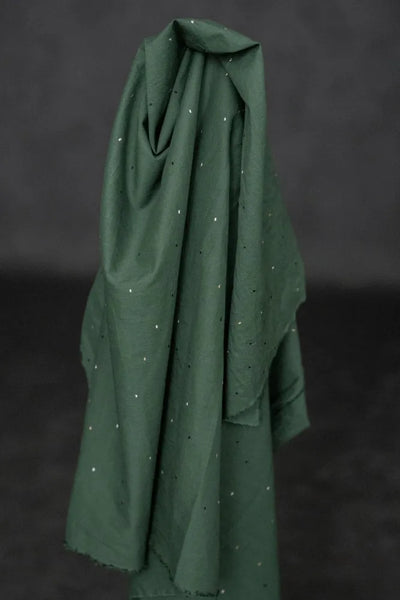 Embroidered Indian Cotton / Pisces Spot
