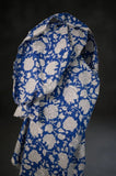 Indian Cotton / Hand Block Print / Posy Flower