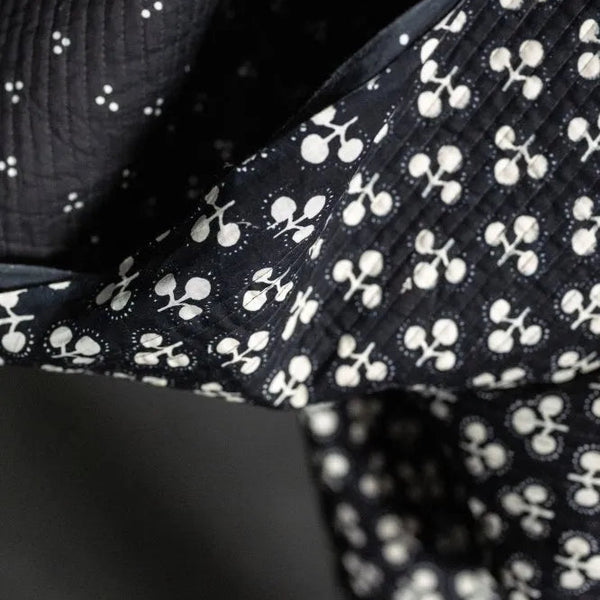 Quilted Indian Cotton / Bonsai