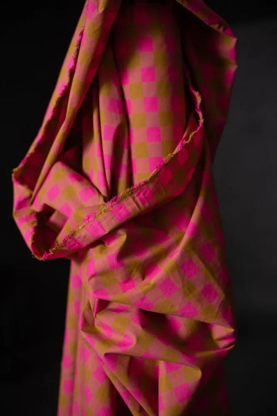 Organic Cotton Check / Ritzy Watercolor