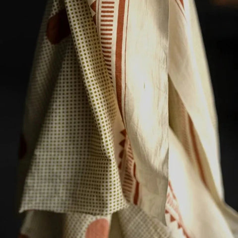 Indian Cotton / Screen Print / Tangier Spot