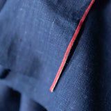 Handloom Indian Cotton / Blue Vine