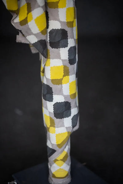 Indian Cotton / Hand Block Print / Zing
