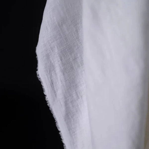 Linen Shell Merchant & Mills FABRIC / LightWeight Laundered Linen / Shell | Oak Fabrics