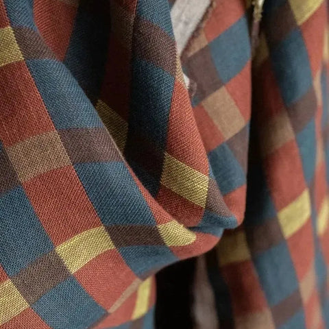 Jacquard Linen / Albers Check