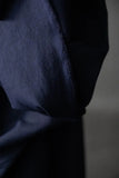 Organic Cotton Linen / Dark Navy