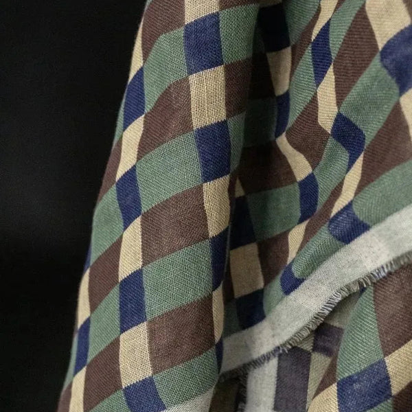 Jacquard Linen / Lucienne Check