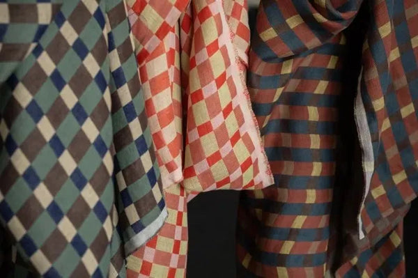 Jacquard Linen / Albers Check