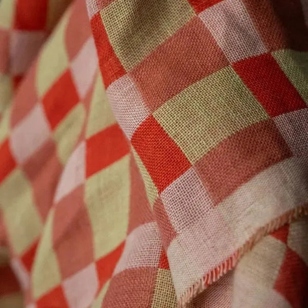 Jacquard Linen / Ray Check