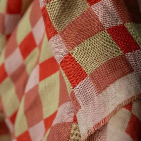 Jacquard Linen / Ray Check