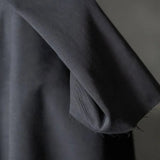 8oz Organic Sanded Twill / Black