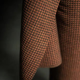 Textured Wool Coating / Pink Peppercorn