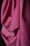 Yorkshire Herringbone Wool / Fuchsia