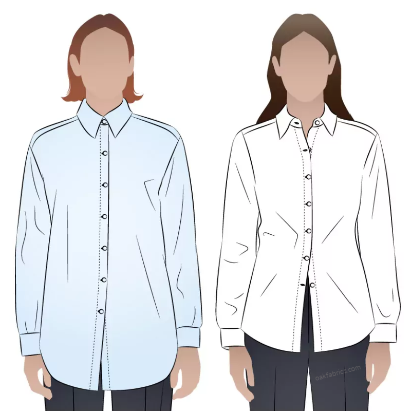 black dress pants skinny fit Cotton Blend Slim Fit Dress Shirt OFF White / 17 / 34/35 main image 1