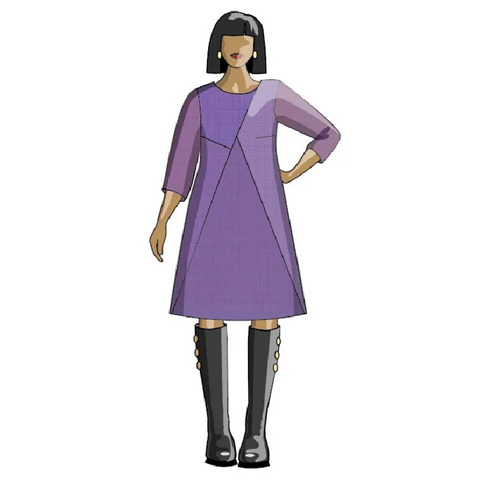 Colourblock Dress