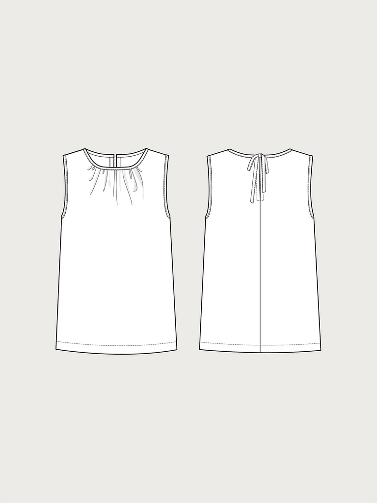Assembly Line / Printed Sewing Pattern / Drop-Waist Dress Assembly Line / Printed Sewing Pattern / Drop-Waist Dress