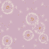 Double Brushed Flannel / Lilac Dandelion