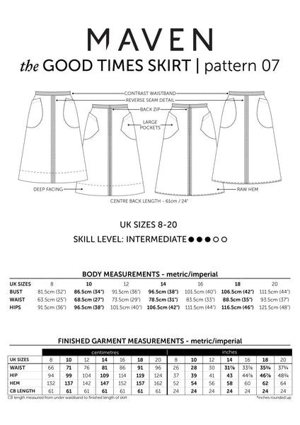 Good Times Skirt