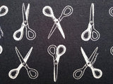 Cotton Flax Blend / Scissors