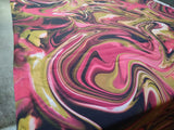 Viscose Challis / Strawberry Swirl