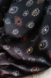 Jersey Knit / Eye'm Cute / Black