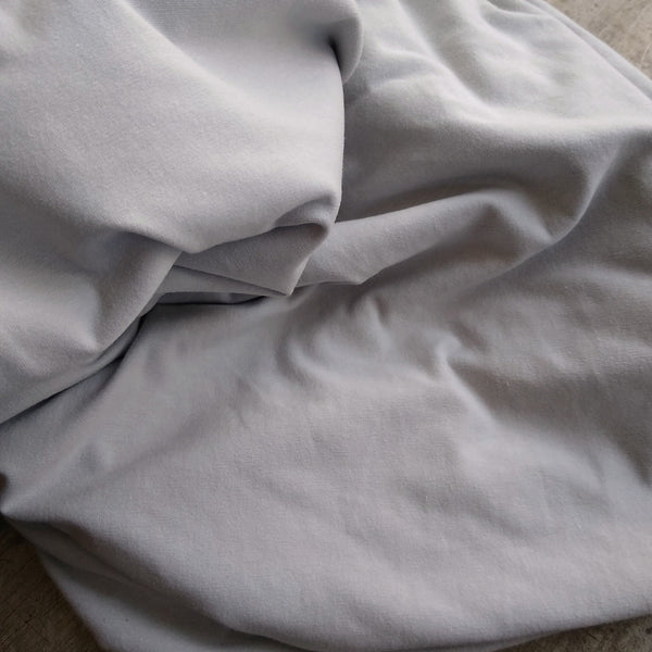Cotton Jersey Knit / Light Grey