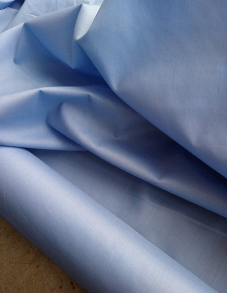 Cotton Stretch Shirting / Periwinkle