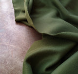 Organic Sweatshirt Fleece / Olive Green