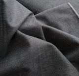 Yarn Dyed Flannel / Charcoal Herringbone