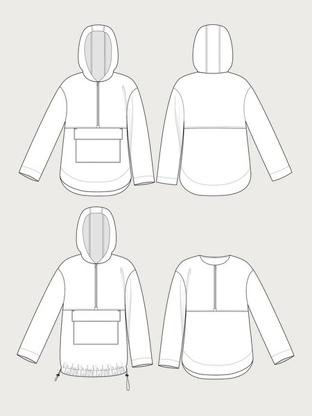 Anorak Jacket + Top