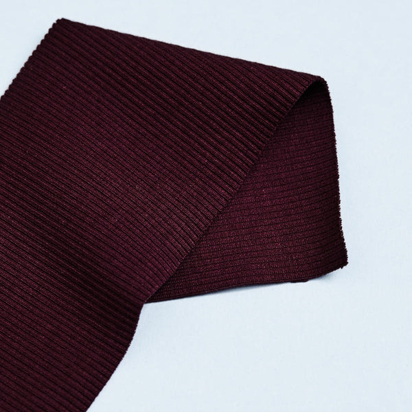Organic Rib Knit / Mulberry