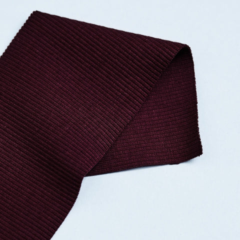 Organic Rib Knit / Mulberry
