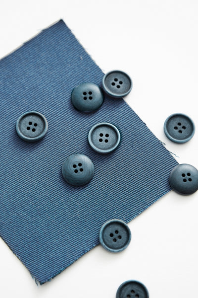 Corozo Buttons / 15mm / Set of 6 / Color Options