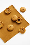 Corozo Buttons / 20mm / Set of 6 / Color Options