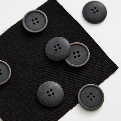 Corozo Buttons / 20mm / Set of 6 / Color Options