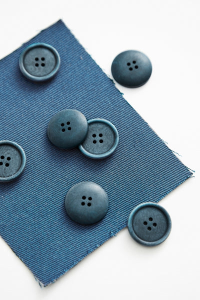 Corozo Buttons / 20mm / Set of 6 / Color Options