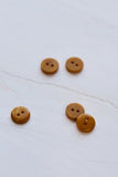 Corozo Buttons / 11mm / Set of 6 / Color Options