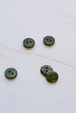 Corozo Buttons / 11mm / Set of 6 / Color Options
