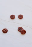 Corozo Buttons / 11mm / Set of 6 / Color Options