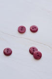 Corozo Buttons / 11mm / Set of 6 / Color Options