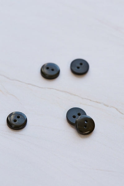 Corozo Buttons / 11mm / Set of 6 / Color Options