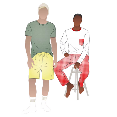 Mens Knit PJs