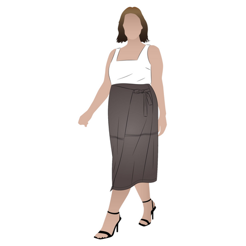 Octavia Wrap Skirt