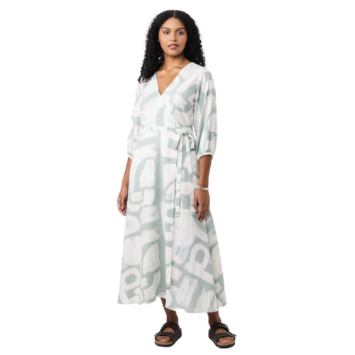 Hali Wrap Dress