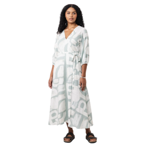 Hali Wrap Dress