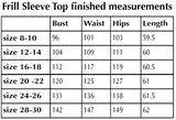 Quick Makes / Frill Sleeve Top